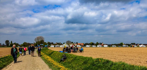 Kafphin Pvle Fransa Nisan 2014 Bisikletçilerin Paris Roubaix 2014 Yılındaki — Stok fotoğraf