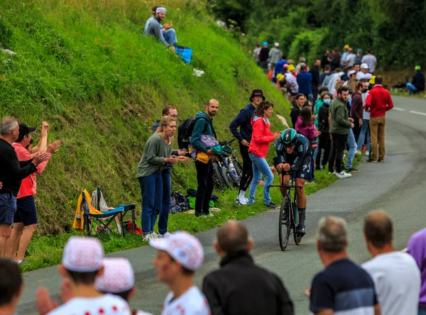 Louverne Francia Junio 2021 Ciclista Alemán Nils Politt Bora Hansgrohe —  Fotos de Stock