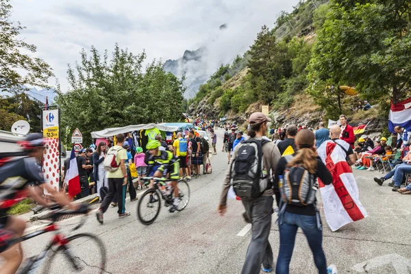 Audiência de Le Tour de France — Fotografia de Stock