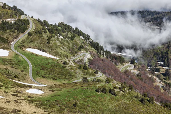 Camino a Col de Pailheres — Foto de Stock