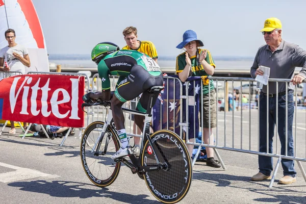 Der Radfahrer kevin reza — Stockfoto