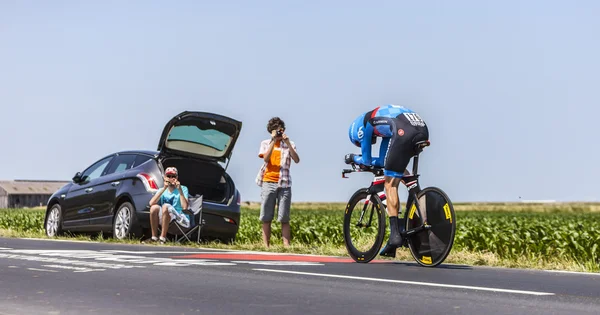 Bisikletçi david millar — Stok fotoğraf