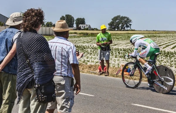 El ciclista Julien El Fares — Foto de Stock