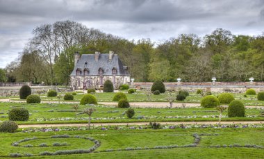 Chancellery in Diane de Poitiers Garden clipart