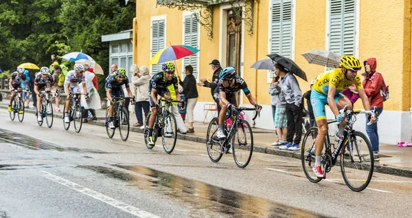 La camiseta amarilla - Vincenzo Nibali — Foto de Stock