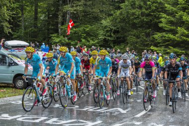 Vincenzo Nibali ile takım Astana