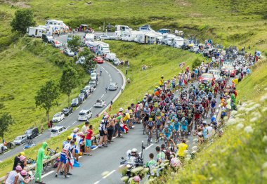 dağlarda peloton