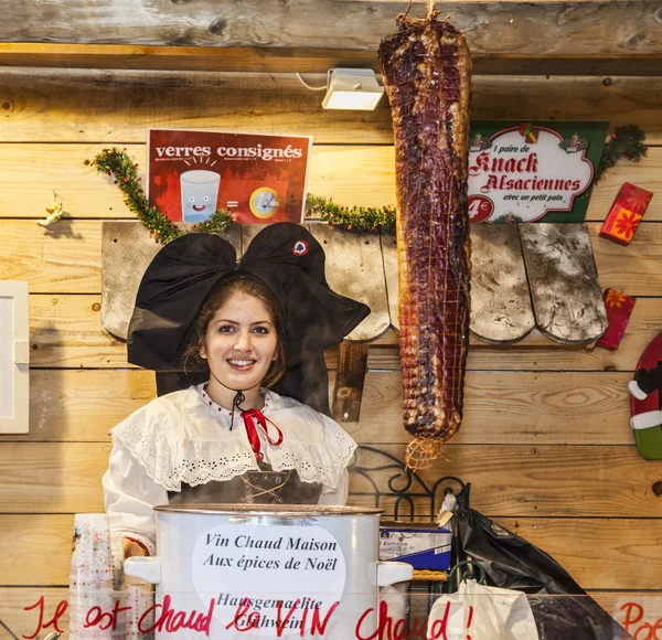 Hot Wine Seller — Stock Photo, Image