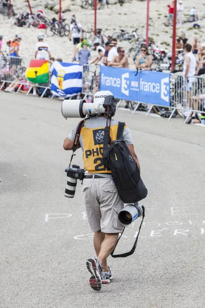 Fotógrafo de Le Tour de France — Fotografia de Stock