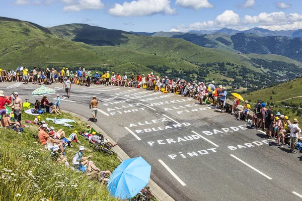 Дорога Тур де Франс — стоковое фото