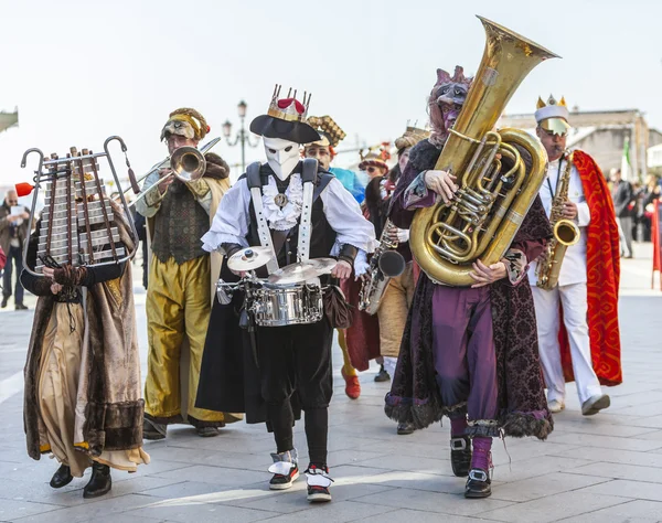 Lustiges Orchester — Stockfoto