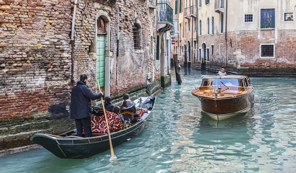 Venedik trafik — Stok fotoğraf