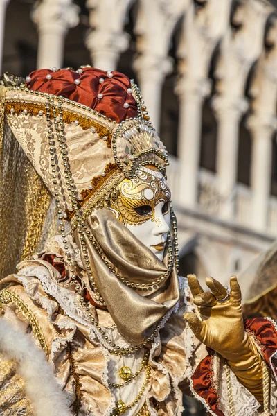 Venezianische Verkleidung — Stockfoto