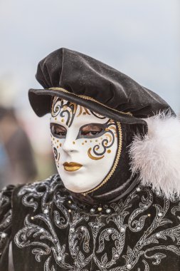 gizlenmiş bir kişinin portre