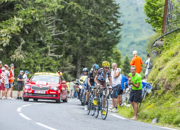 I vincitori del Col du Tourmalet — Foto Stock