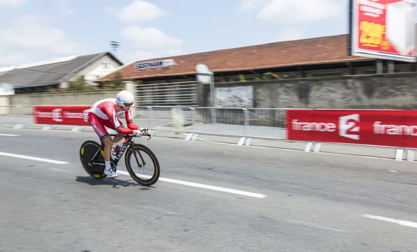 O ciclista Alexander Kristoff — Fotografia de Stock