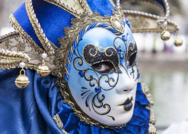 gizlenmiş bir kişinin portre