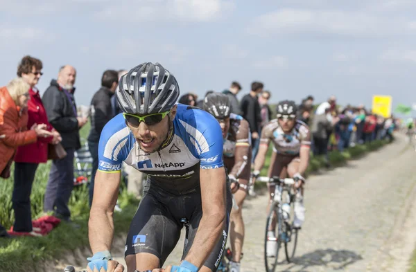 Blaz Jarc- Paris Roubaix 2014 — Stock Fotó