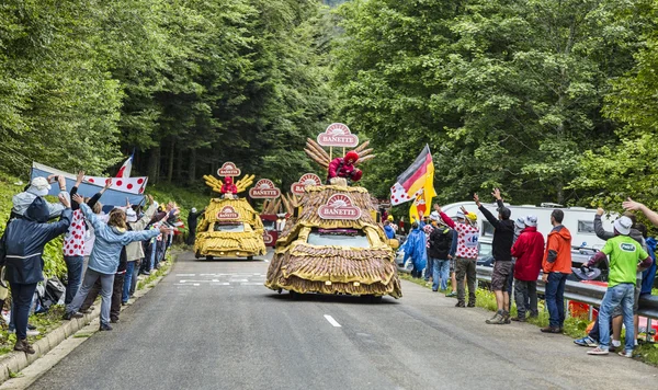 Caravana Banette em Vosges Montanhas — Fotografia de Stock