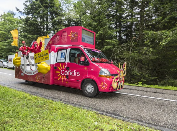 Cofidis Vehicle — Stock Photo, Image