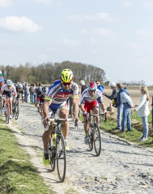 Peloton - Paris Roubaix 2015