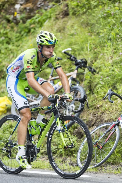 Marco marcato auf dem col du tourmalet - tour de france 2015 — Stockfoto