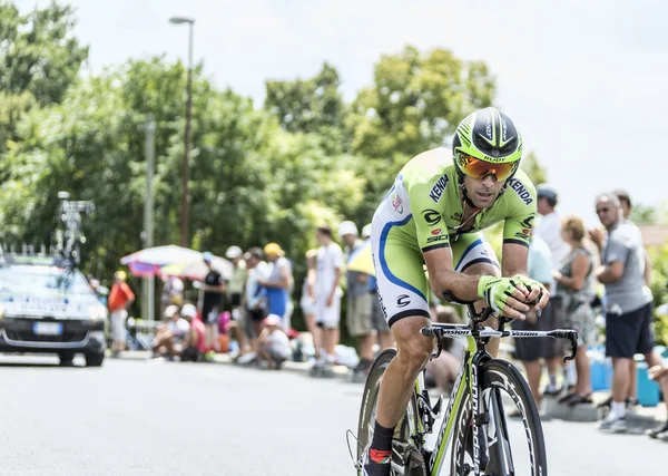 Rowerzysta Marco Marcato - Tour de France 2014 — Zdjęcie stockowe