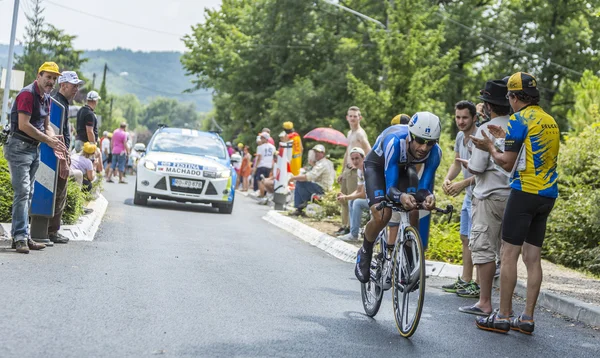 サイクリスト ティアゴ ・ マシャド - ツアー ・ ド ・ フランス 2014 — ストック写真