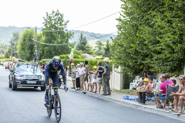 El ciclista Jesús Herrada López - Tour de Francia 2014 — Foto de Stock