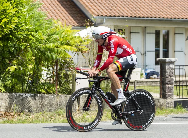 O ciclista Adam Hansen - Tour de France 2014 — Fotografia de Stock