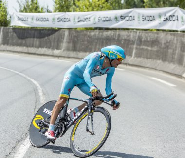 Bisikletçi Michele Scarponi - Fransa Bisiklet Turu 2014