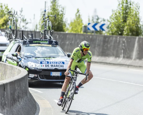 Bisikletçi Alessandro De Marchi - Tour de France 2014 — Stok fotoğraf
