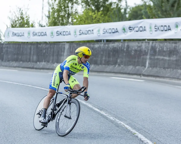 El ciclista Nicolas Roche - Tour de Francia 2014 — Foto de Stock