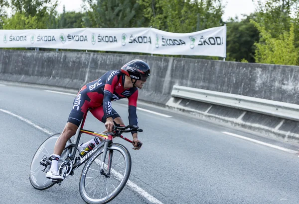 El ciclista Greg Van Avermaet - Tour de Francia 2014 — Foto de Stock