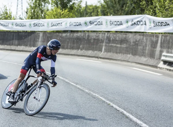 El ciclista Marcel Wyss - Tour de Francia 2014 — Foto de Stock