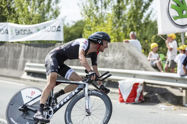 The Cyclist Frank Schleck - Tour de France 2014 — Φωτογραφία Αρχείου