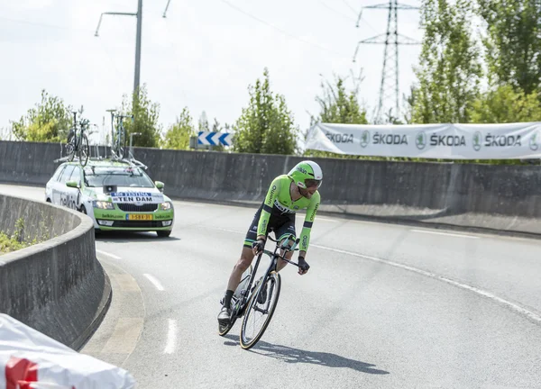 The Cyclist Laurens Ten Dam - Tour de France 2014 — Stockfoto