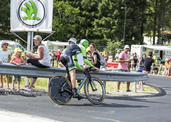 Велогонщик Бауке Мюма - Тур де Франс 2014 — стоковое фото