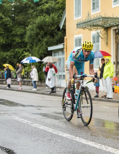 O ciclista Lieuwe Westra - Tour de France 2014 — Fotografia de Stock