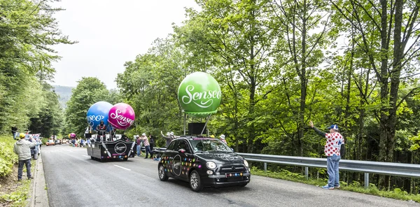 Veículos Senseo - Tour de France 2014 — Fotografia de Stock