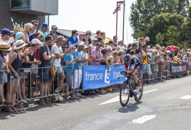 Bisikletçi Marcel Wyss - Tour de France 2015