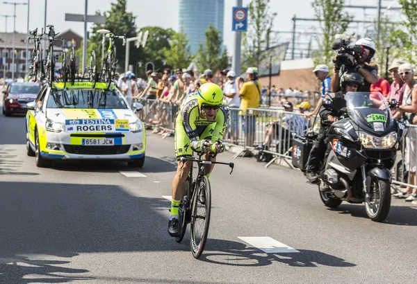 El ciclista Michael Rogers - Tour de Francia 2015 — Foto de Stock