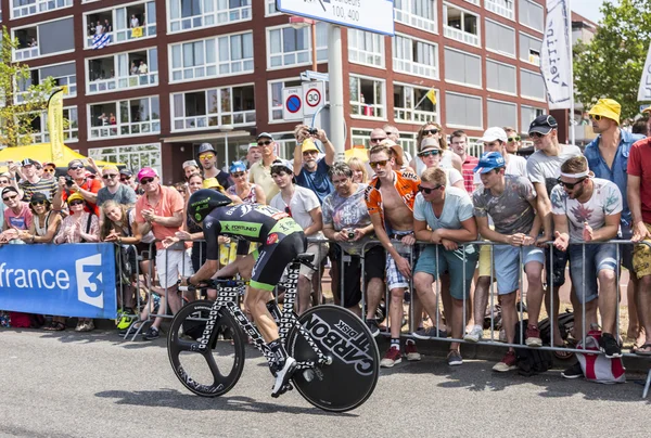 A kerékpáros Pierre-Luc Perichon - Tour de France 2015 — Stock Fotó