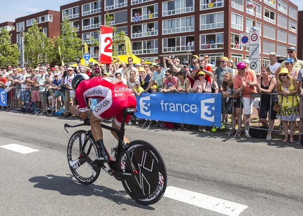 El ciclista Geoffrey Soupe - Tour de France 2015 — Foto de Stock