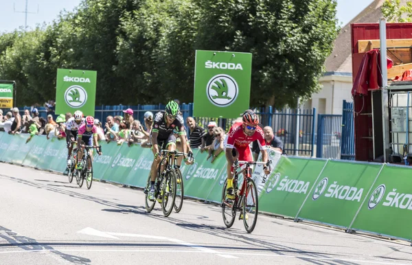 La escapada - Tour de France 2015 — Foto de Stock
