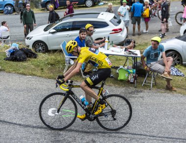 Bisikletçi Chris Froome - Fransa Bisiklet Turu 2015