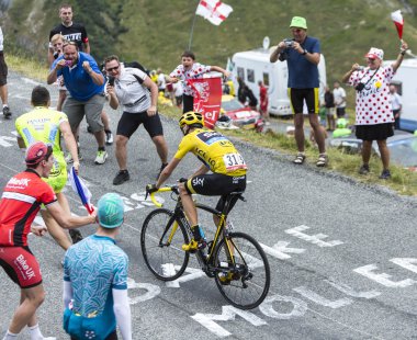 Bisikletçi Chris Froome - Fransa Bisiklet Turu 2015