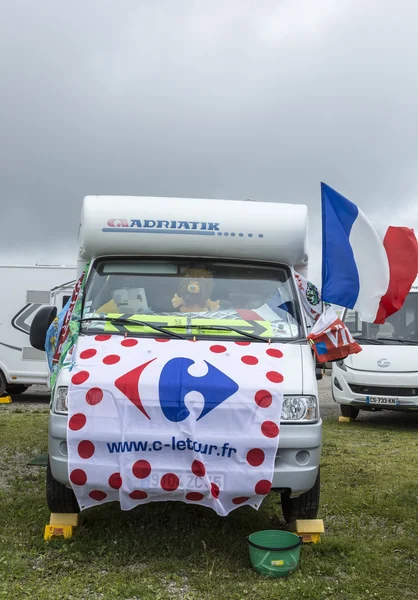 Zdobené Caravan - Tour de France 2014 — Stock fotografie