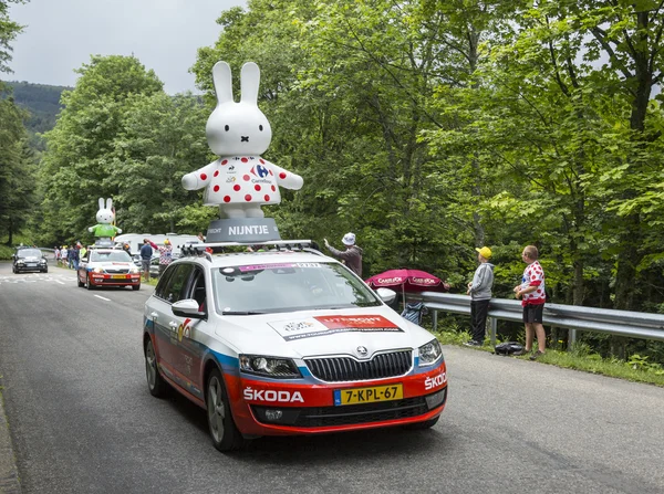 Caravana de Nijntje - Tour de France 2014 — Foto de Stock