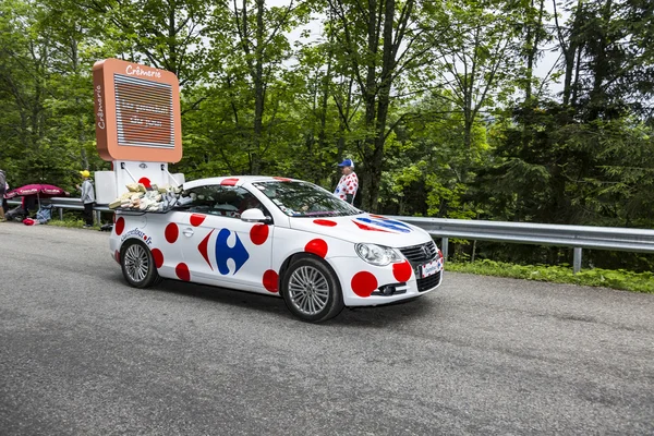 Carrefour Vehicle - Tour de France 2014 — Stock Photo, Image